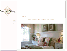 Tablet Screenshot of customdecorbymary.com